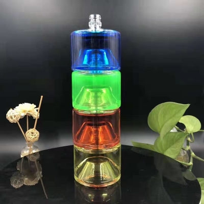 디칼 표면 처리 커스텀 자이언트 750ml 1000ml 빈 양조 진 럼 디칸터 알코올 음주 플룸 와인 유리 병