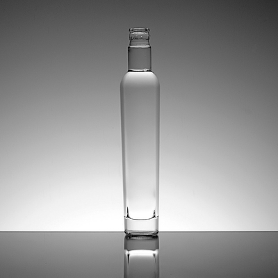 맞춤형 디자인 회색 양버 유리 병 375ml 500ml 750ml 보드카 진 음주