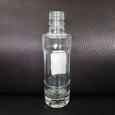 슈퍼 플린트 유리 재료 375ml 맑은 PET 음료 음료 유액용 플라스틱 병