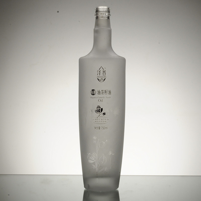 500ml/750ml 음료용 빈 얼음 디자인 스프레이 병 올리브 오일 스피어 및 음주