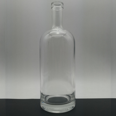 얼어붙은 슈퍼 플린트 700ml 빈 병 와인 데칼 로고 750ml 보드카 유리 병