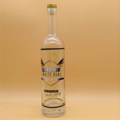디칼 스크린 프린팅 얼어붙은 코크 보드카 병 500ml 750ml 1L 보드카 유리 병