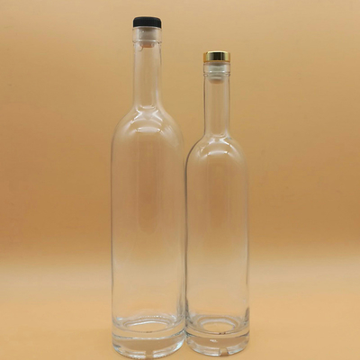 디칼 스크린 프린팅 얼어붙은 코크 보드카 병 500ml 750ml 1L 보드카 유리 병