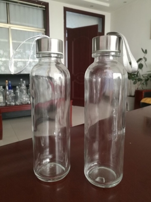 산업용 빈 유리 물병 시험용 무료 샘플