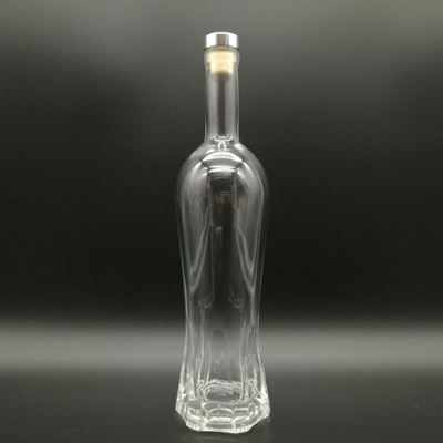 FOB 용어 슈퍼 플린트 유리 물병 뚜?? 과 데칼 표면 750ml 1000ml