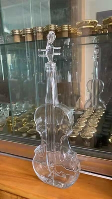 독보적인 기타 모양 특화된 유리 병 술 스크린 인쇄 재료
