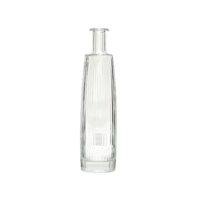 350ml 750ml 맑은 유리 물병 슈퍼 플린트 유리 재료에 맞춘 컬러 스프레이