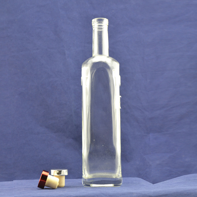 사용자 지정 로고 허용 맑은 흰색 750ml 술 병 럼 와드카 와 위스키
