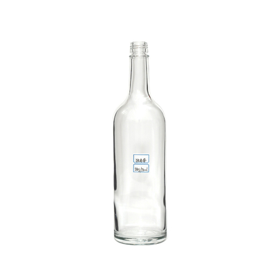 슈퍼 플린트 글래스 맞춤형 모양 브랜디 술 병 200ml 빈 750ml 500ml