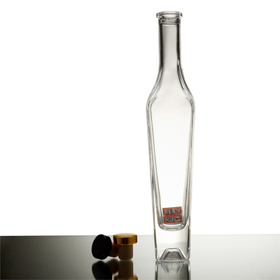 500ml 음료 유리 병 뚜?? 과 슈퍼 플린트 유리 재료
