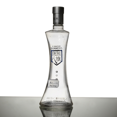 500ml 음료 유리 병 뚜?? 과 슈퍼 플린트 유리 재료