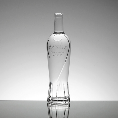 슈퍼 플린트 글래스 375ml 500ml 700ml 보드카 진 위스키 럼 브랜디 대량 판매