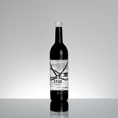 슈퍼 플린트 글래스 375ml 500ml 700ml 보드카 진 위스키 럼 브랜디 대량 판매