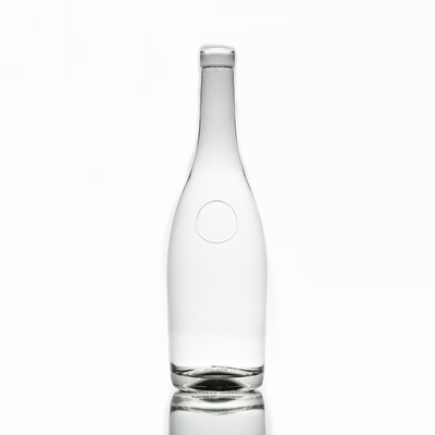 목걸이 재료 유리 700ml 비어있는 올리브 오일 병 인증 및 두꺼운 바닥