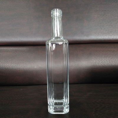 목걸이 재료 유리 700ml 비어있는 올리브 오일 병 인증 및 두꺼운 바닥