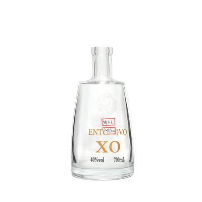 500ml 빈 보드카 스피어 리코어 블루 스프레이 병 음료 포장 용액