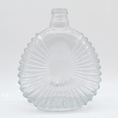 디칼 표면 처리 슈퍼 플린트 유리 재료 빈 750ml 와드카 병