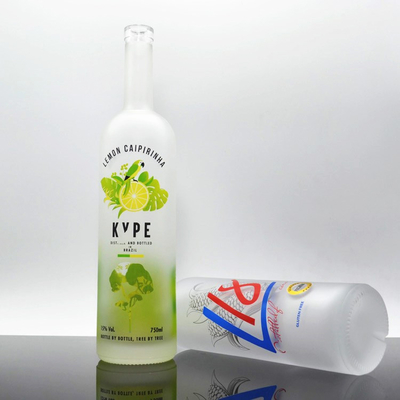 산업용 음료 코크 막대기와 빈 유리 병 375ml 500ml 750ml