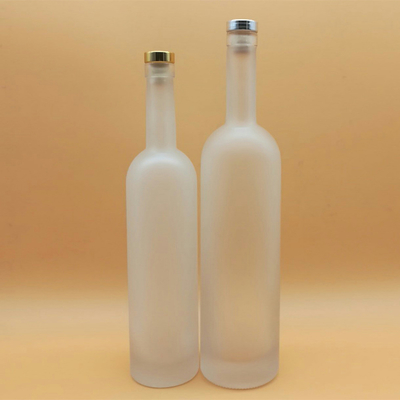 전자 맞춤식 보드카 고 OEM/ODM 750ml 위스키 유리 병