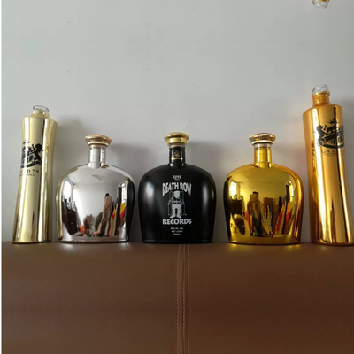 전자 맞춤식 보드카 고 OEM/ODM 750ml 위스키 유리 병