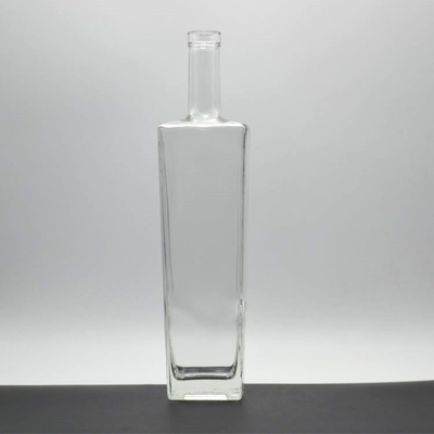 750ml 유리 알코올 병 진 테킬라 위스키 브랜디 용납