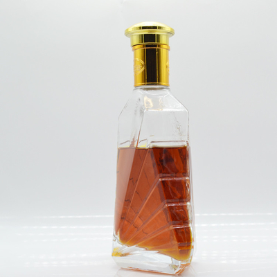 슈퍼 플린트 700ml 스피릿 글래스 보드카 병 코크로 OEM/ODM 용납