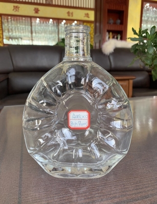 500ml 700ml 750ml 빈 술 와인 브랜디 유리 병과 유리 코크