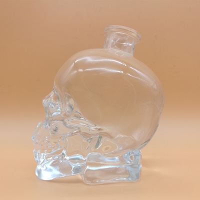 주문 750ml 로켓 모양 보드카 유리 병