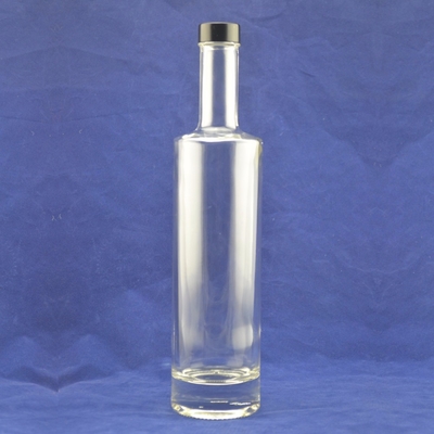 음료 산업용 750ml 가솔린 리몬첼로 리커 보드카 유리 병