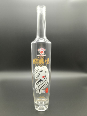 음료 산업용 750ml 가솔린 리몬첼로 리커 보드카 유리 병