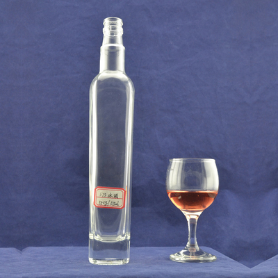 음료 산업용 750ml 가솔린 리몬첼로 리커 보드카 유리 병