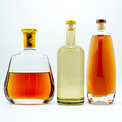 슈퍼 플린트 유리 재료 700ml 스크린 프린팅 표면 취급을 위한 스피릿 병
