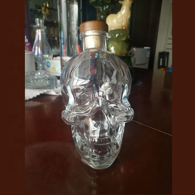 데칼 1000ml 표면 처리 두개골 유리 병