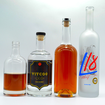 슈퍼 플린트 유리 재료 700ml 스크린 프린팅 표면 취급을 위한 스피릿 병