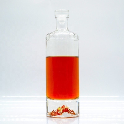 로고 용납 수퍼 플린트 유리 700ml 750ml 음주 병 사용자 지정 伏特加 위스키
