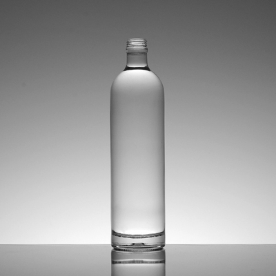 보드카 위스키 술 알코올을 위한 750ml 맑은 유리 술 병