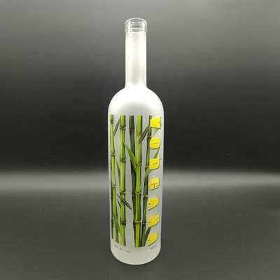 슈퍼 플린트 유리 코크 밀폐형 750ml 보드카 위스키 셰리 위스키 와인 유리 병