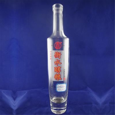 무료 샘플 500 ml 750 ml 콘크리트 밀폐형 유리 둥근 술병