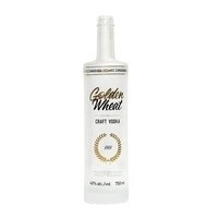 1000ml 용량으로 전기화 된 은 디칼을 가진 맞춤형 정사각형 빈 유리 병