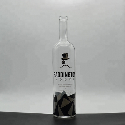 슈퍼 플린트 유리 목걸이 750ml 보드카 병