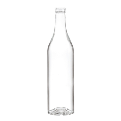 밀폐 된 코크 뚜?? 루이?? 200ml 500ml 750ml 1000ml 투명 둥근 유리 보드카 병