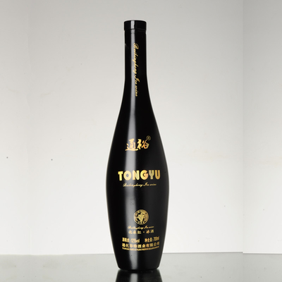 슈퍼 플린트 유리 재료 750ml 보드카 유리 병