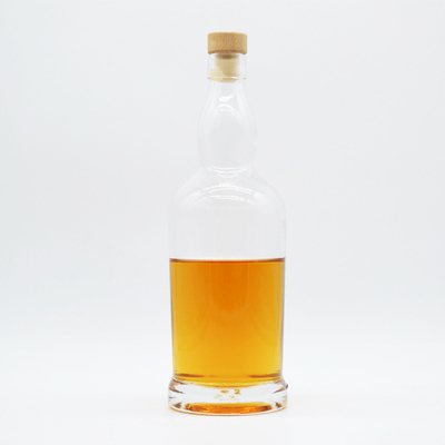특유의 모양과 구알 밀폐 유형으로 주문 디자인 750ml 유리 음주 병