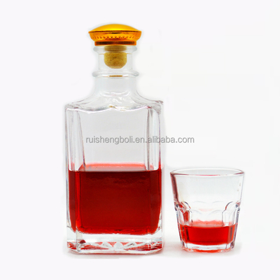 디칼 표면 처리 750ml 보드카 위스키 음주 술 알코올 유리 병