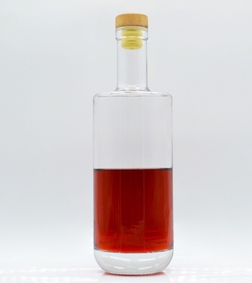 70cl 냉동 맞춤형 테킬라 보드카 유리 병 술 알코올 코크 밀폐 유형