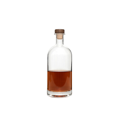 슈퍼 플린트 글래스 250ml 300ml 350ml 750ml 1l 맑은 유리 술 병 테킬라