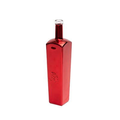 250ml 500ml 16oz 블랙 매트 암흑 보스턴 유리 병 음주 보드카 올리브 오일