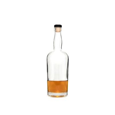 250ml 500ml 16oz 블랙 매트 암흑 보스턴 유리 병 음주 보드카 올리브 오일