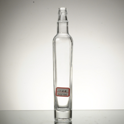 고 플린트 유리 재료 750ml 유리 병 맑은 올리브 오일 병 밀폐 유형 코크