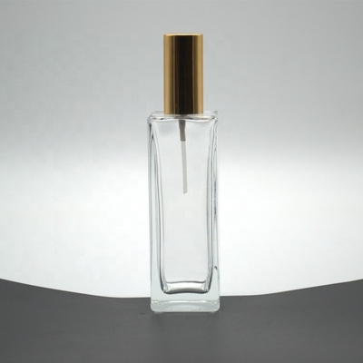 30ml 50ml 100ml 스프레이 크리스탈 빈 유리 향수 병 럭셔리 로고 디칼 또는 인쇄